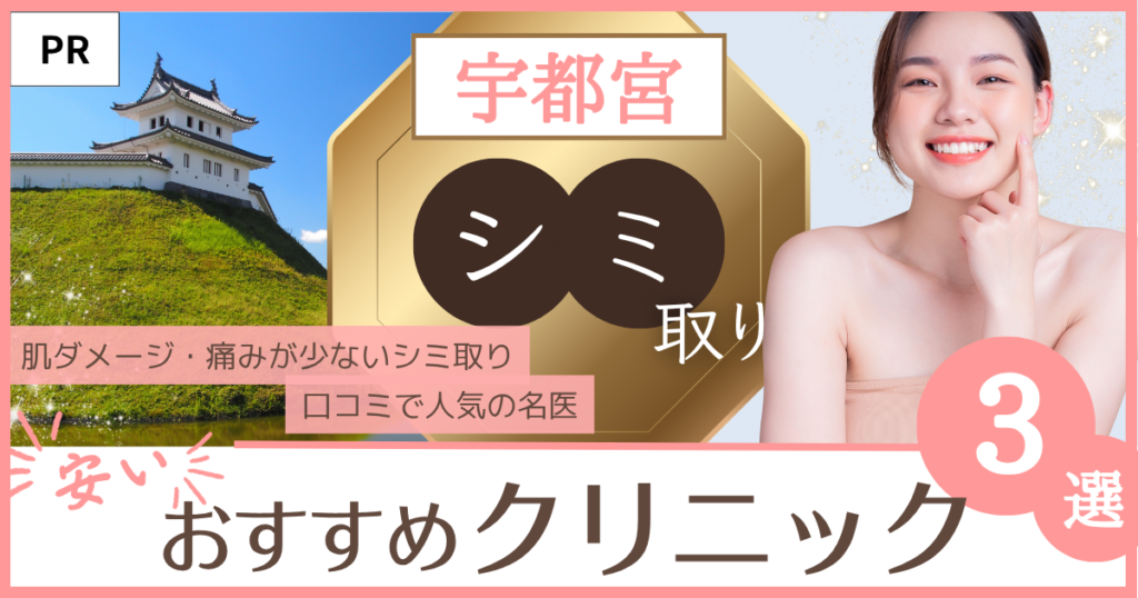 「シミ取り 宇都宮」のファーストビュー
